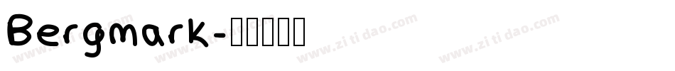 Bergmark字体转换