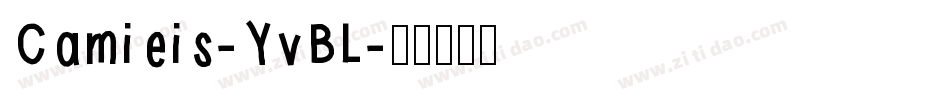 Camieis-YvBL字体转换