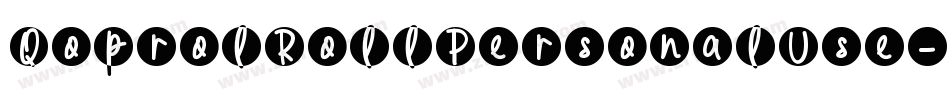 QoprolRollPersonalUse-OVqx4字体转换