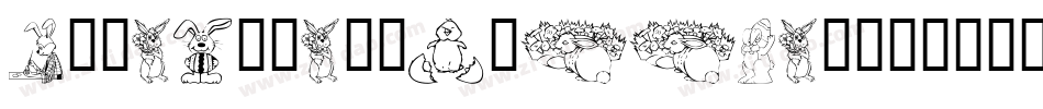 KR-Easter-Bunnies-1字体转换