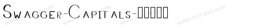 Swagger-Capitals字体转换