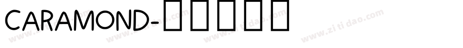 CARAMOND字体转换