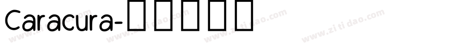 Caracura字体转换