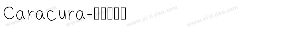 Caracura字体转换