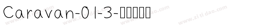 Caravan-01-3字体转换