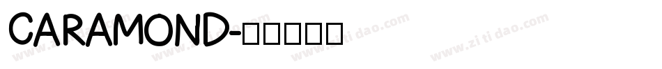 CARAMOND字体转换