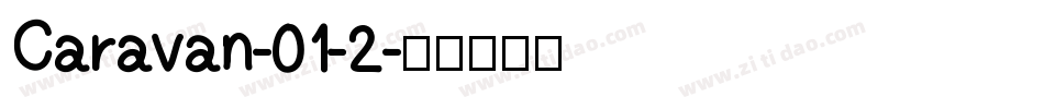Caravan-01-2字体转换