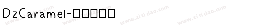 DzCaramel字体转换