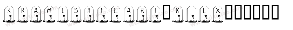 KrAmishHeart-K0LX字体转换