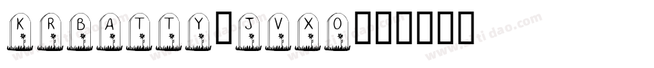 KrBatty-jVxO字体转换