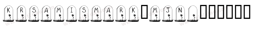 KrSamisMark-mjn9字体转换
