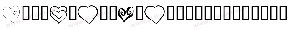 KR-Valentine-2003-1字体转换