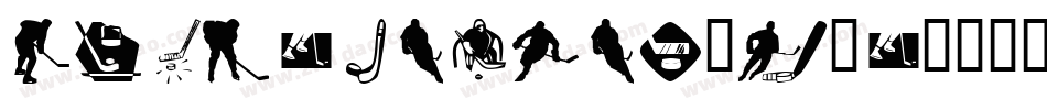 HockeyIsLif-MV6e字体转换