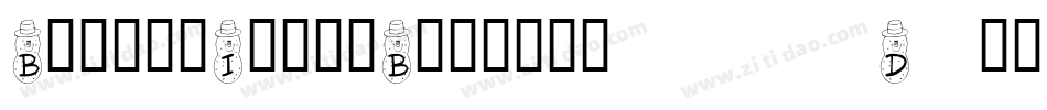 BloodyIrishBastard-840D字体转换