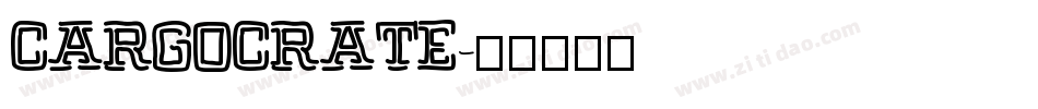 CargoCrate字体转换