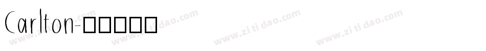 Carlton字体转换