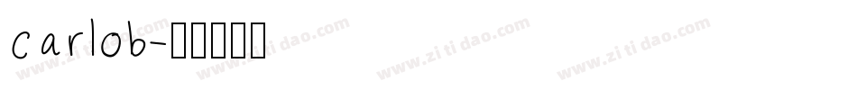 carlob字体转换