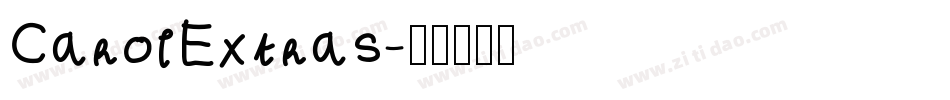 CarolExtras字体转换