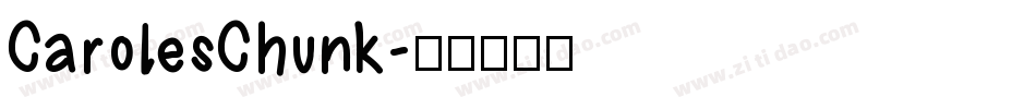 CarolesChunk字体转换