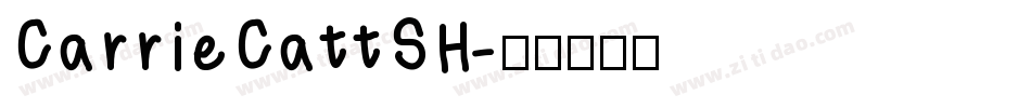 CarrieCattSH字体转换