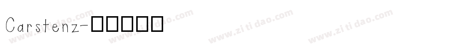 Carstenz字体转换