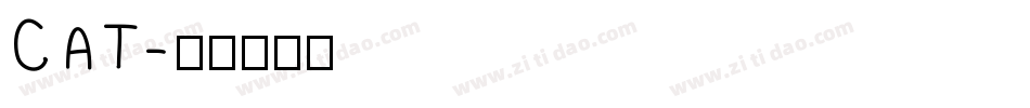 CAT字体转换