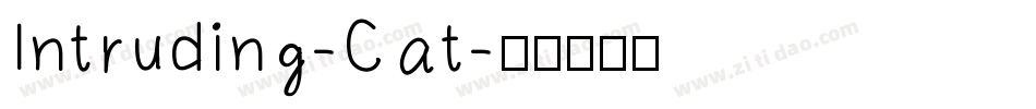 Intruding-Cat字体转换