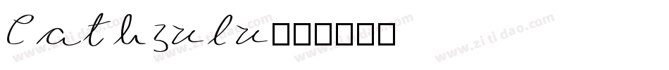 Cathzulu字体转换