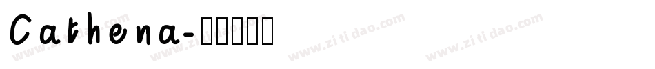Cathena字体转换