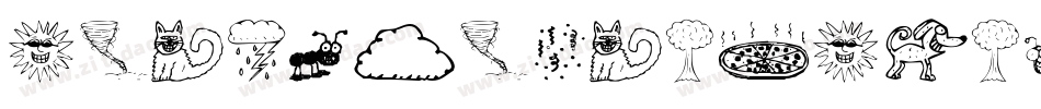 CathysArtDecoDingsLt-5yMx字体转换