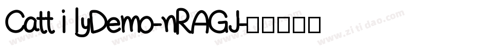 CattilyDemo-nRAGJ字体转换