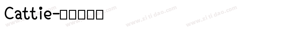 Cattie字体转换