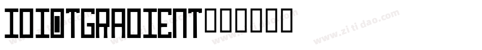 IdiotGradient字体转换