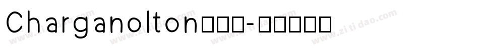 Charganolton生成器字体转换