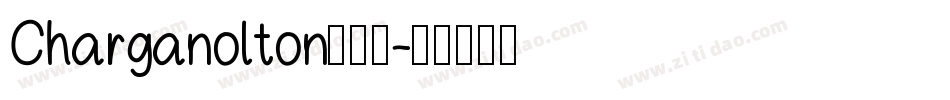 Charganolton生成器字体转换