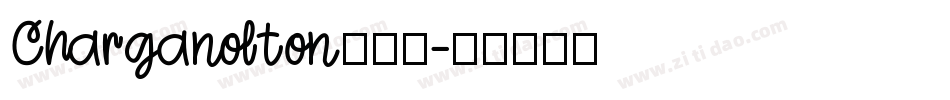 Charganolton生成器字体转换