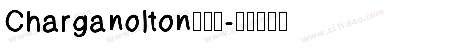 Charganolton生成器字体转换