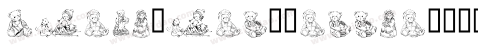 Cherished-Teddies字体转换
