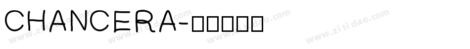 CHANCERA字体转换