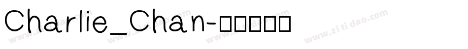 Charlie_Chan字体转换