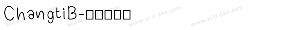 ChangtiB字体转换