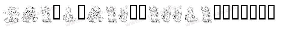 Cherished-Teddies字体转换
