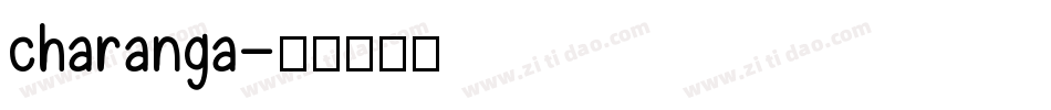 charanga字体转换