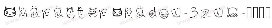 CharacterShadow-3zwG字体转换