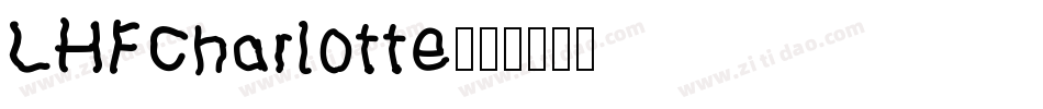 LHFCharlotte字体转换