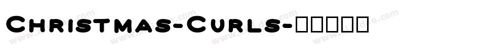 Christmas-Curls字体转换