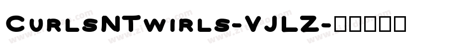 CurlsNTwirls-VJLZ字体转换