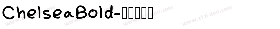 ChelseaBold字体转换