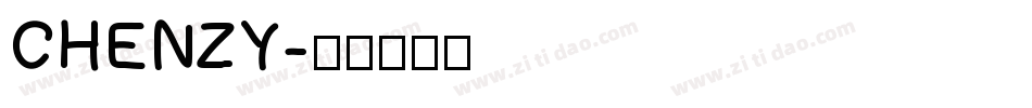 CHENZY字体转换