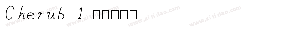 Cherub-1字体转换